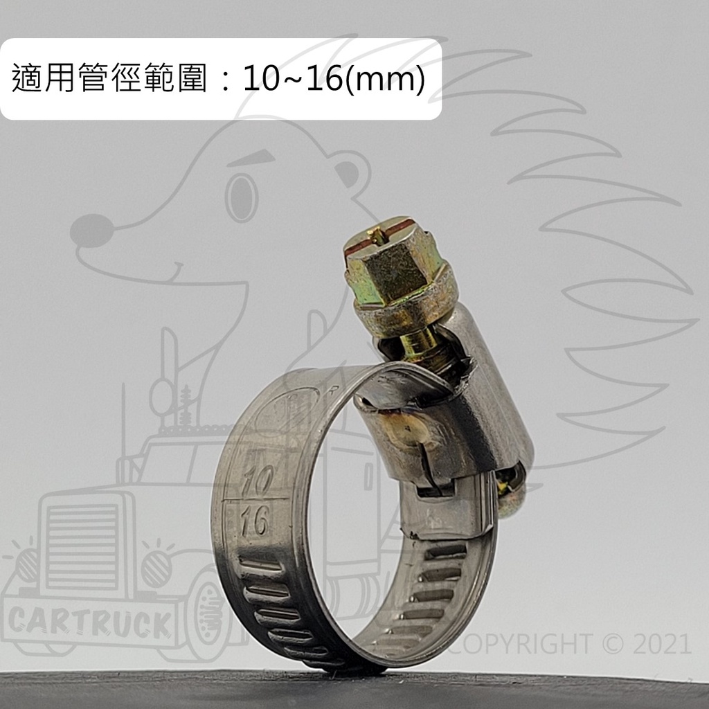 【管束】【不鏽鋼 白鐵】【 MH 8mm-120mm】焊接型德式管束 管夾 喉箍 卡箍 不銹鋼 水管夾 束環 斑馬式:圖片 2