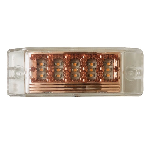 【LED 邊燈】台灣製 LED 照地邊燈 12851 12V 24V 黃光 白殼 白殼黃 照地 4線:圖片 2